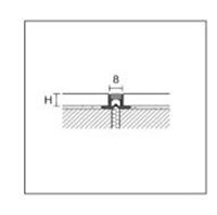 Autre photo du produit Joint de dilatation CERFIX Projoint DIL NE NF- Profil de fractionnnement 35 mm