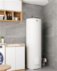 Autre photo du produit Chauffe-eau lectrique Steatis 250L Vertical Stable blanc.